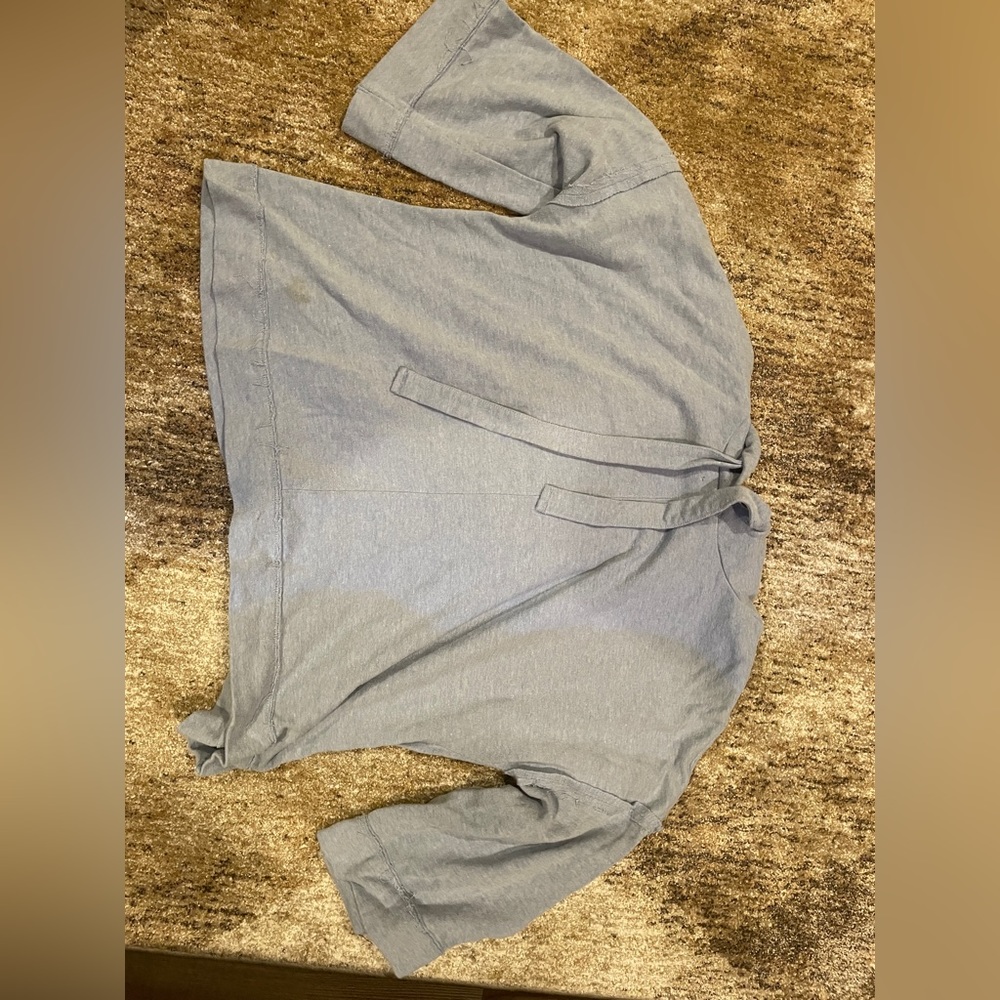 A.N.A Blue Sweatshirt with Minor Stain on Left Corner Size Large